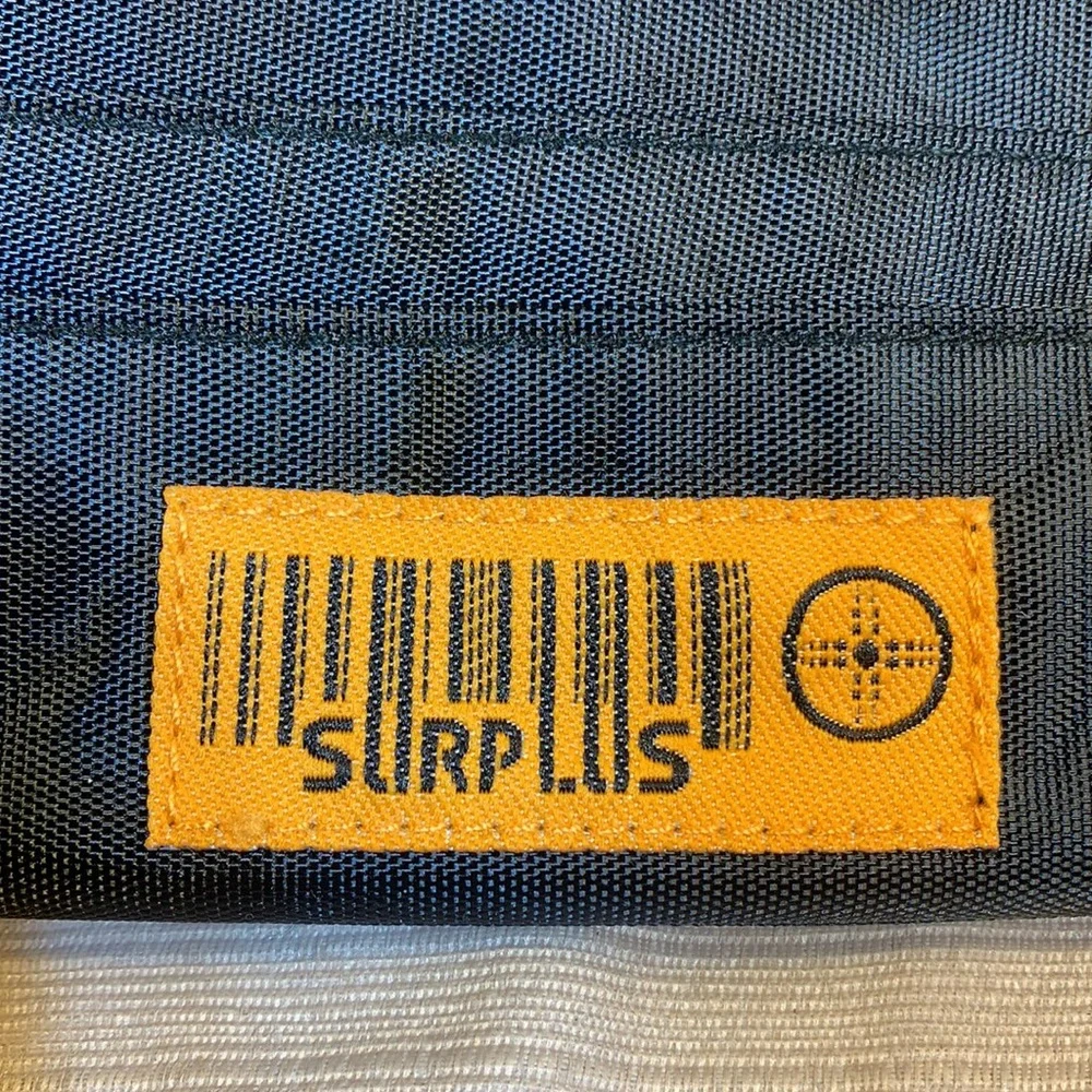 NWOT SurPlus foldable wallet w/bungee leash